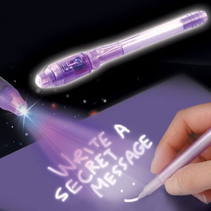 1set magic joke ball pen invisible slowly disappear ink within magic gift toy ZF 