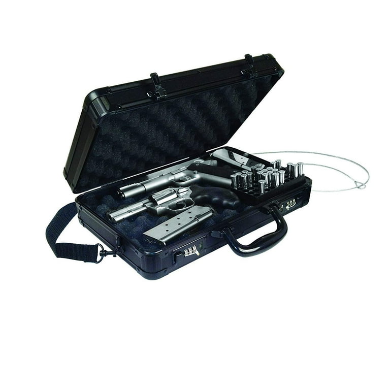 Locking cheap pistol case