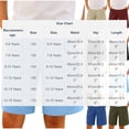 thumbnail image 3 of Maqroz Athletic Shorts for Boys Elastic Waist Mid Thigh Short Pants Casual Loose Fashion Solid Color Bottoms for Summer Occasions and Activities, Size 14-15 Years, 3 of 7