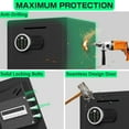 thumbnail image 5 of 8.0 Cu ft Large Safe Box Fireproof Waterproof, Money Safe With Mute Function and LED Light, Digital KeypadHome Safes with Deposit Slot & Triple Alarm System,Security Box for Money Valuables, 5 of 8