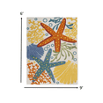 thumbnail image 2 of 6â€™ x 9' Multicolor Indoor Outdoor Area Rug, 2 of 7