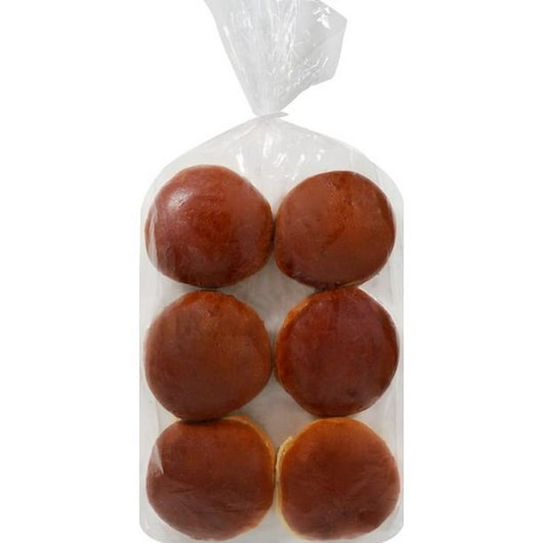 Bimbo Bakehouse Brioche Hamburger Bun 48 per case.