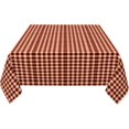 thumbnail image 4 of Square Tablecloth 60 x 60 Inch, Line Stripes Check Square Table Covers Heat Resistant Tablecloths Fabric Table Cover for Dining, Parties, Camping, 4 of 8