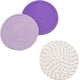thumbnail image 5 of Juego de agarraderas y salvamanteles de hilo de algodón 100 % puro (juego de 3) Posavasos elegantes, almohadillas para ollas calientes, tapetes para ollas calientes, reposacucharas para, 5 of 7