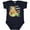 Navy, variant on Inktastic My Mama Loves Me Cute Sloth and Baby Boys or Girls Baby Bodysuit