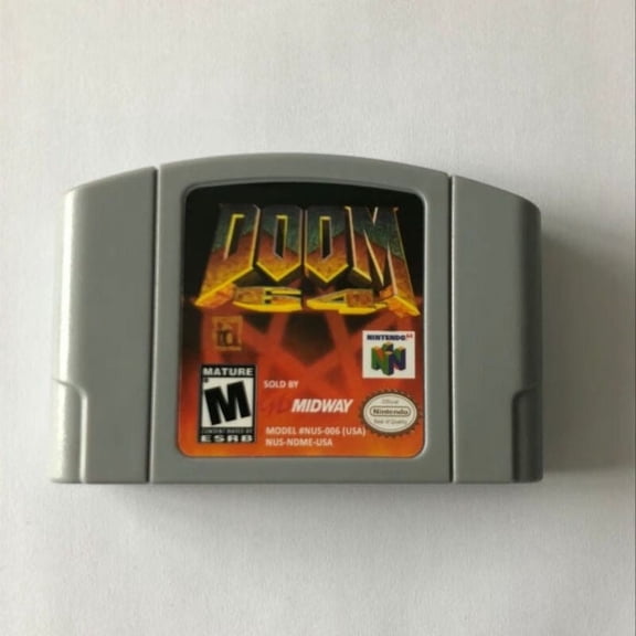 Doom 64 N64 Game Cartridges -US Version, Game Card for N64