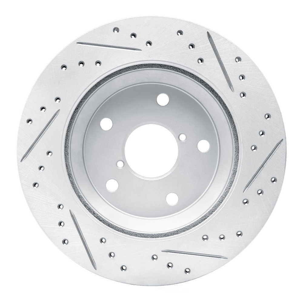 Dynamic Friction Company 830-13046L DFC Geoperformance Rotor - Drilled and Slotted