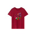 thumbnail image 2 of Camiseta para mujer con cuello redondo, camiseta básica para disfraz, para playa, senderismo, compras SG, 2 of 7
