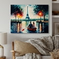 thumbnail image 2 of Designart Romantic Evening On A Small Boat IV Canvas Wall Art, 2 of 5