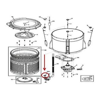 Frigidaire 131268300 Pin - Genuine Replacement Fastener For Washing Machine 4 thumbnail image