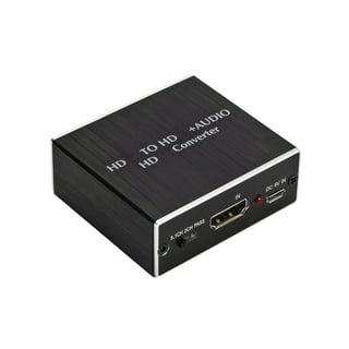 HDMI™ Audio Extractor - Digital and Stereo - 1x HDMI™ Input - 1x HDMI™  Output + TosLink + 3.5 mm - DJMania