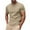 Khaki, variant on Mens Bamboo Viscose T Shirt Ultra Soft Plain Tshirts for Men Cooling Crew Neck Casual Basic Tee Shirt Undershirt