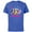 Royal Heather, variant on Mickey and Friends Hanging with My Besties - Short Sleeve Cotton T-Shirt for Adults - Customized-Black