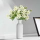 thumbnail image 5 of Ramo de margaritas artificiales de 10 cabezas y 5 ramas | Tela resistente al sol | Blanco, amarillo, azul, verde y rosa | Centro de mesa floral artificial para decoración de interiores y exteriores,, 5 of 6