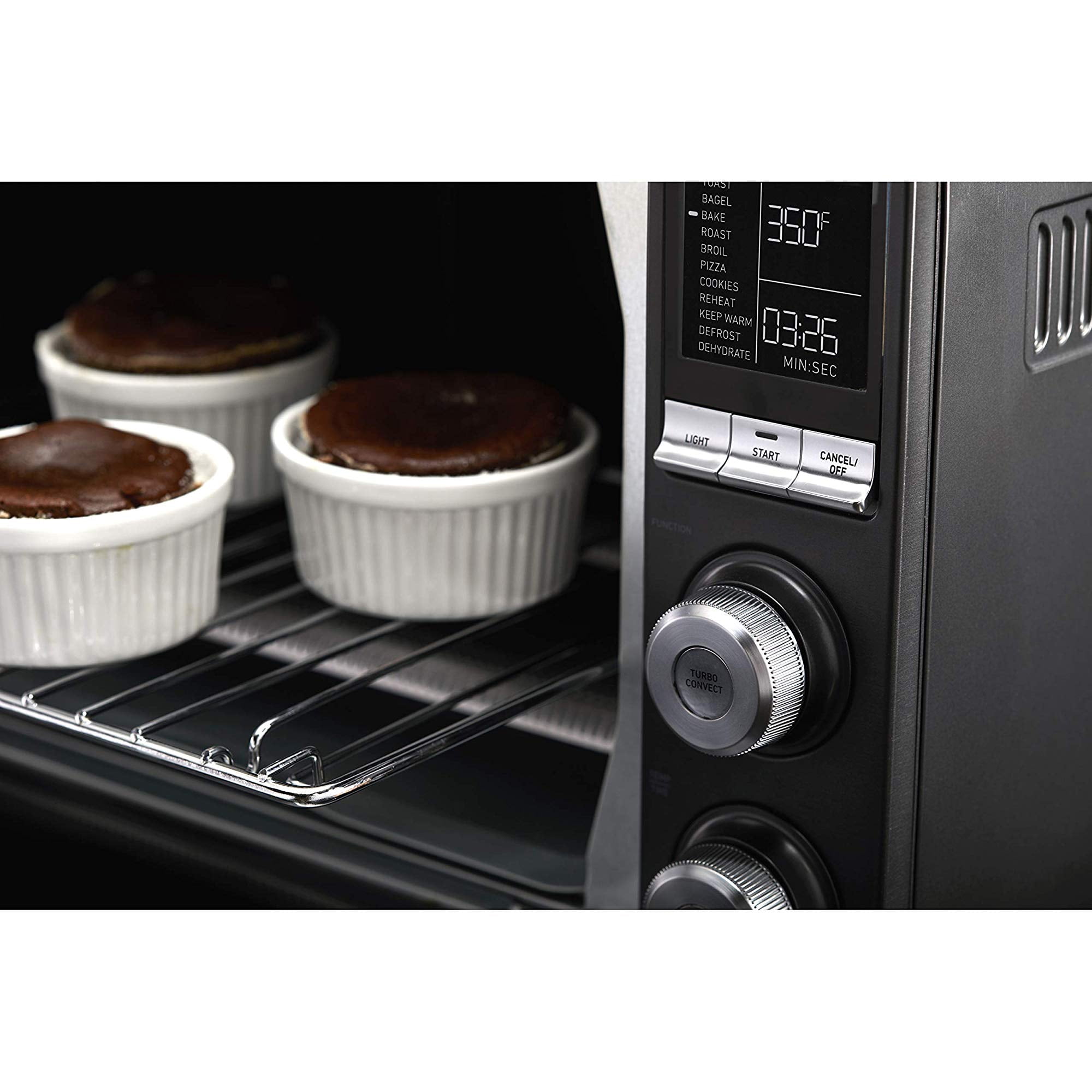 Calphalon Quartz Heat Countertop Toaster Oven with Air Fry, 0.88 Cu. Ft.  53891150569