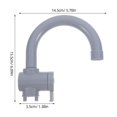 thumbnail image 4 of 2 grifos de juguete para fregadero de cocina: Grifos de plástico de simulación para niños, ideales para juegos de rol en interiores y exteriores., 4 of 8