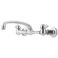 thumbnail image 1 of Pfister Pfirst Series Two Metal Blade Handle 2-Hole Wall Mounted Kitchen Faucet, 1 of 1