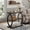 Grey, variant on Fnova 3-Tier End Table, Industrial Wooden Side Table with Metal Frame, Bedside Nightstand for Bedroom, Small Spaces, White Gold