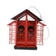 thumbnail image 2 of Comedero colgante para pájaros, cuenco, bandeja, decorativo, comedero, estación de alimentación, comedero para patio, jardín exterior, 2 of 9