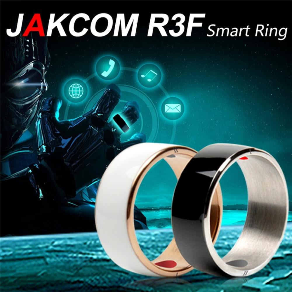 Connecte to The Mobile Phone Function Operation Ring Comfort Fit Smart Ring Wearable Technology Waterproof Unisex NFC Phone Smart Accessories Wearable Device Universal for Mobile Phone 