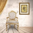 thumbnail image 3 of Unknown 15x18 Gold Ornate Wood Framed with Double Matting Museum Art Print Titled - Tea Leaves, 3 of 4