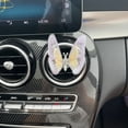 thumbnail image 2 of 3D Embroidered Butterfly Car Decorations, Adhesive Wing Waving Butterfly Ornaments for Women Girls, Interior Dashboard Accessories for Car & Home, Purple, 2 of 9