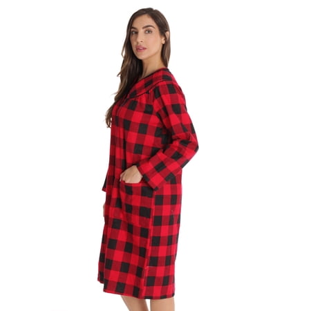 flannel duster jacket