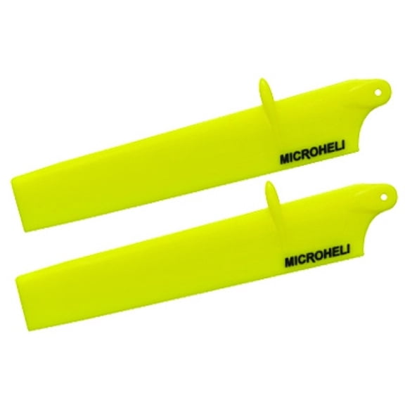Microheli Bullet Plastic Main Blade 117mm (YELLOW) - MCPXBL / BL2