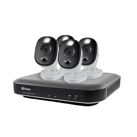 UPC: 0840236126804 | Swann 4 Camera 8 Channel 4K Ultra HD DVR Security System