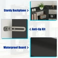 thumbnail image 6 of 71" Tall Corner Bookcase, Modern L-Shape Bookshelf with 18 Cube, Triple Wide Bookcase Display Display Shelf for Living Room, Home Office, Black, 6 of 10