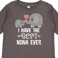 thumbnail image 4 of Inktastic Best Nona Ever Grandchild Gift Boys or Girls Long Sleeve Toddler T-Shirt, 4 of 5