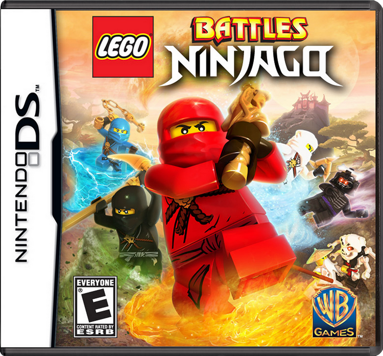 silhuet søm skærm Lego Battles: Ninjago - Nintendo Ds (Used) CO Cartridge only - Walmart.com