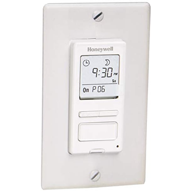 Honeywell Rpls540a Econoswitch Programmable Timer Switch White Requires 40 W Minimum Walmart Com Walmart Com