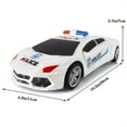 thumbnail image 2 of 360 °   Automatic Door Opening And Rotating Police Car Toy Car, Lighting And Sound Toy Car Racing Car, Great Birthday Gift, Christmas Gift, Thanksgiving Gift, 2 of 10