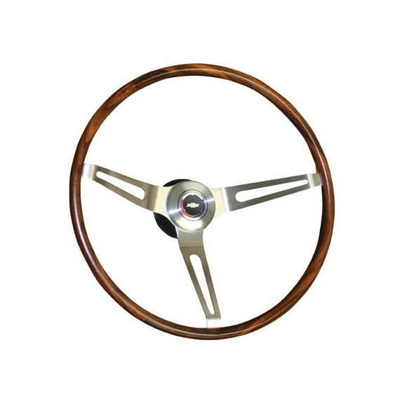 Brothers Trucks STR0WG1 Custom Steering Wheel Kit - Walnut Grain