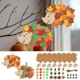 thumbnail image 2 of Hearth & Gear 8 Piece Hedgehog Craft Set Originality Thanksgiving Autumn DIY Crafts Suitable For Children's Birthday Crafts Presents Arts And Crafts for Adults Women Arts And Crafts for Kids 4-6 Girls, 2 of 7