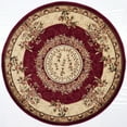 thumbnail image 5 of SAFAVIEH Lyndhurst Regina Traditional Bordered Runner Rug, Red/Ivory, 2'3" x 12', 5 of 7