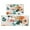 Pioneer Flower Floral-3, variant on Pioneer Flower Floral Print Pattern Kitchen Rugs Sets Of 2,Anti Fatigue Kitchen Mat Rugs Non Slip Washable,Decorative Kitchen Floor Mats for Kitchen,Sink,Laundry,17"x30" 17"x47"