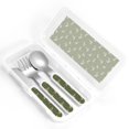 thumbnail image 4 of Kdxio Birds Wild Ducks Toddler Utensils Set - Kids Silverware Set, Set Kids Utensils Set with Case for Preschooler Children, 4 of 8