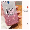 thumbnail image 3 of Glitter Cover Compatible with Samsung Galaxy M31 Case Butterfly Kickstand Case for Samsung M31 Soft TPU Electroplated Bling Shockproof Anti-Scratch Shell for Women Girls Cover for Galaxy M31, 3 of 7