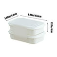 thumbnail image 4 of cajas de conservación de alimentos frescos, cajas de almacenamiento para refrigerador, de grado alimenticio, para carne y arroz, platos separados, cajas de preparación de comidas, adecuadas para el, 4 of 7