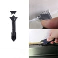 thumbnail image 2 of Clearance Caulking Tools，Metal Glue Scraper, Glass Glue Scraper, Seam Cleaning Tool, Angle Residual Glue Scraper, Seam Beauty Tool Set, 2 of 5