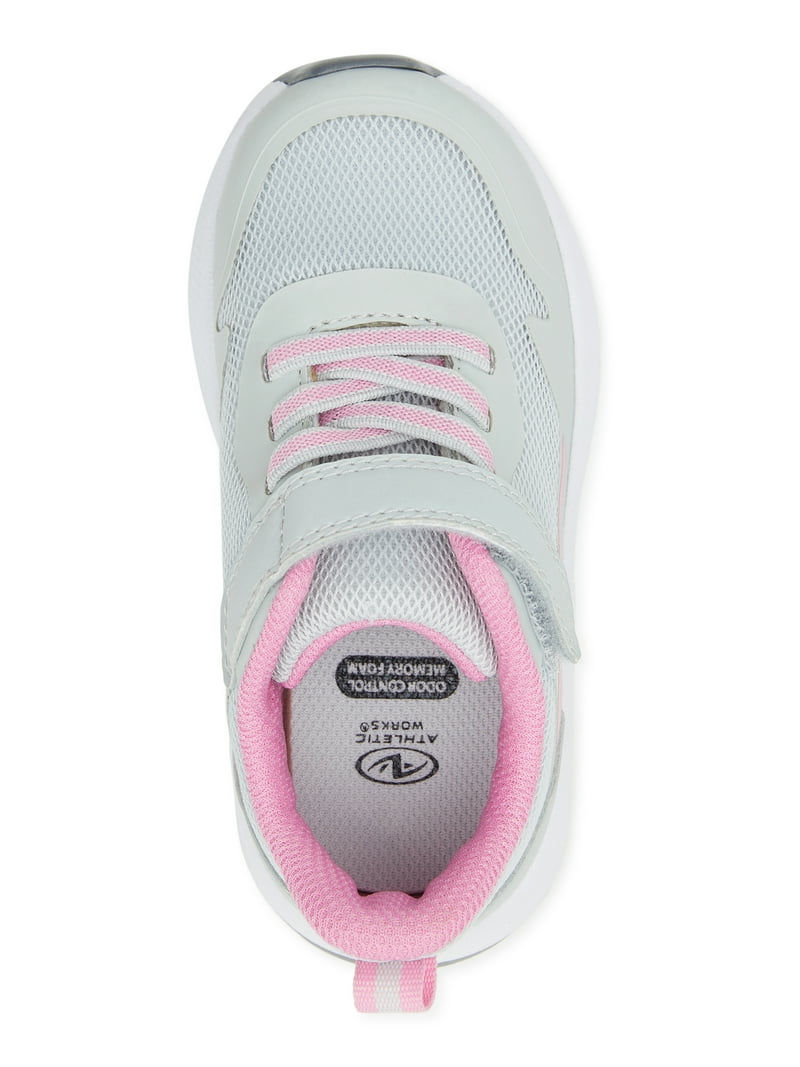 Athletic Works Toddler Girl Mesh Jogger Sneakers - Walmart.com