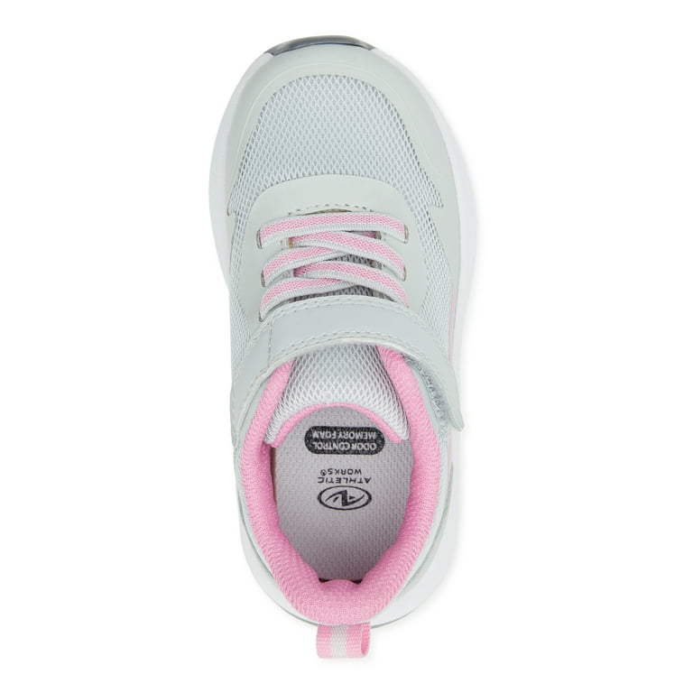 Eーgirls Athletic Works Toddler Girl Mesh Jogger Sneakers - Walmart.com