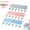 3pcs-a, variant on Travel Hangers Foldable with 6 Clips, Portable Clothes Drying Rack with Windproof Design, Indoor Outdoor Travel Cruise Hotel Use