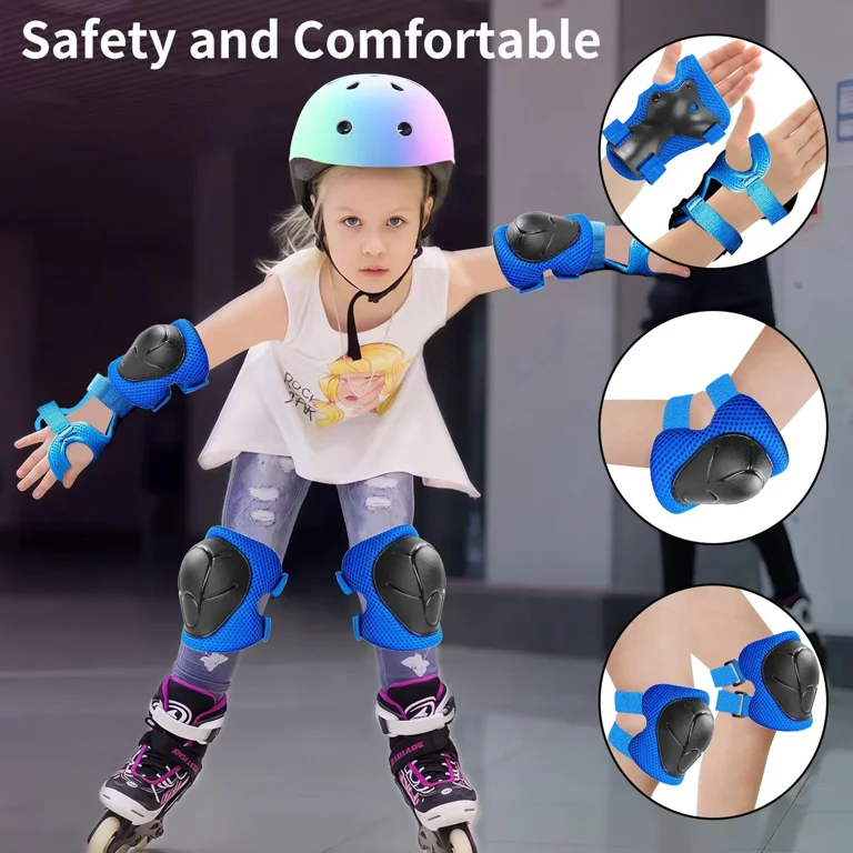 Rirool Kids Protective Gear Set, Blue photo 7