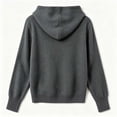 thumbnail image 4 of Azrian Women’s Button Down Hooded Knit Cardigan, Fall Winter Casual Knit OuterwearSizes S-3XL, 4 of 5