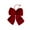 A, variant on putnchl Red Velvet 3d Bow Large Christmas Decoration Christmas Tree Pendant