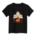 thumbnail image 5 of KPOPLK Halloween Shirts for Girl: Cute Ghost Shirt Halloween T-Shirt Kids Spooky Season Short Sleeve Tee Tops,Size 18-24 Months, 5 of 5