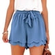 thumbnail image 2 of Pantalones Cortos Para Mujer Moda Sudor Casual Suelto Sólido Cintura Alta Pantalones Cortos Odeerbi ODB157867, 2 of 9